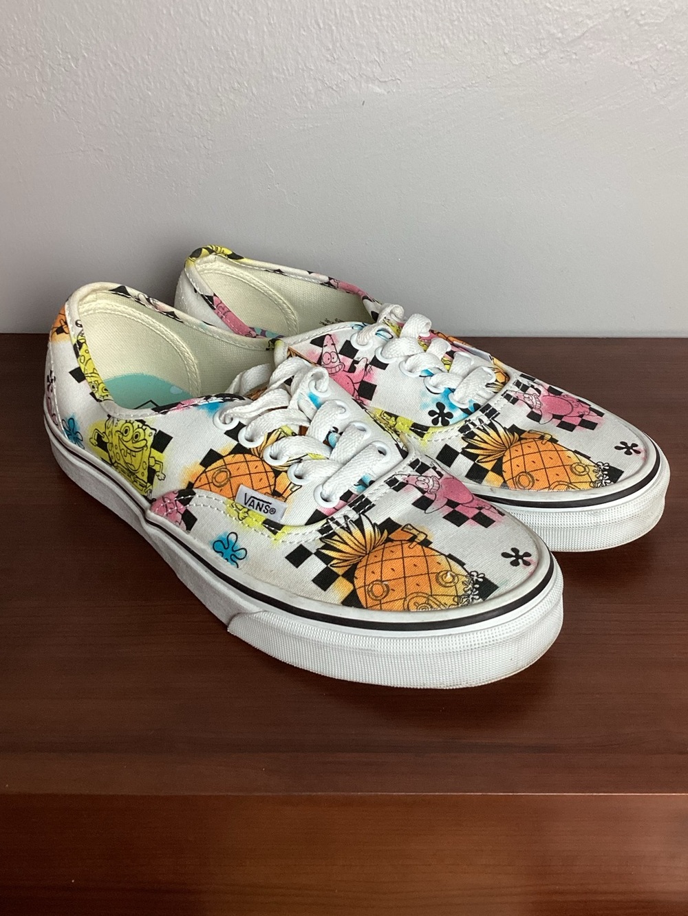 SpongeBob Square Pants x Vans Sneakers Men’s size 6.5 Women’s size 8
